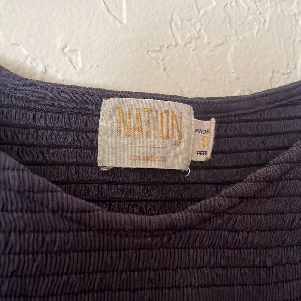 Nation LTD Zoie babydoll shirt - Picture 4 of 9